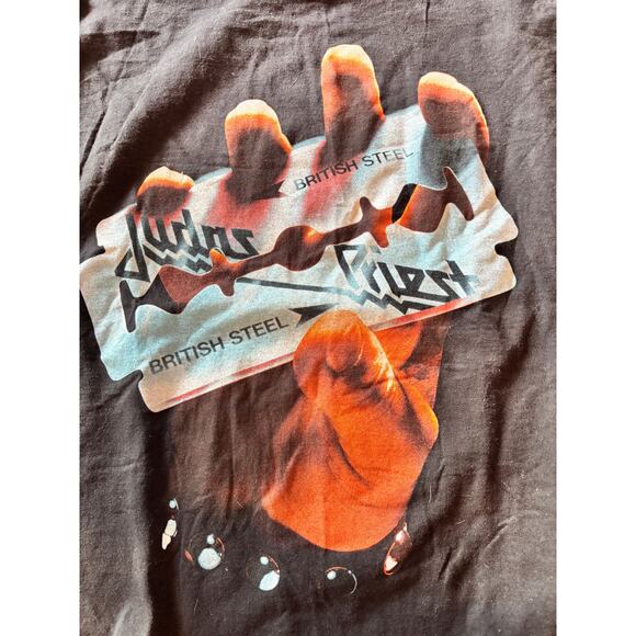 Judas Priest British Steel Modern Deadstock Medium - Picture 3 of 3